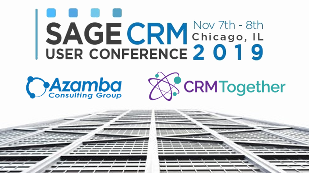Azamba Consulting Group Announces CRM Together as Co-Sponsor for 2019 Sage CRM User Conference