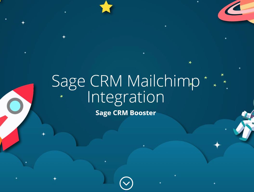 Sage CRM Mailchimp Integration