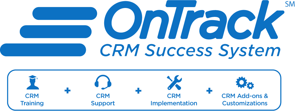 crm training crm support crm implementation and crm addons and customizations equals ontrack