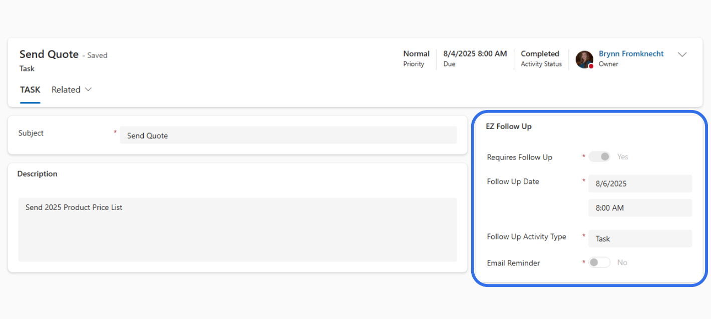 microsoft-dynamics-ez-buttons-create-task-screenshot