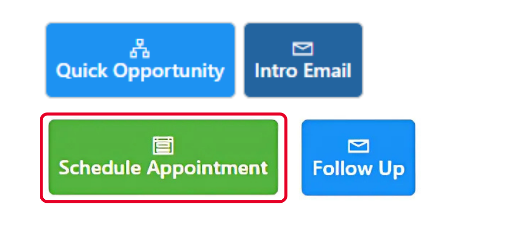 Schedule appointments without leaving CRM
