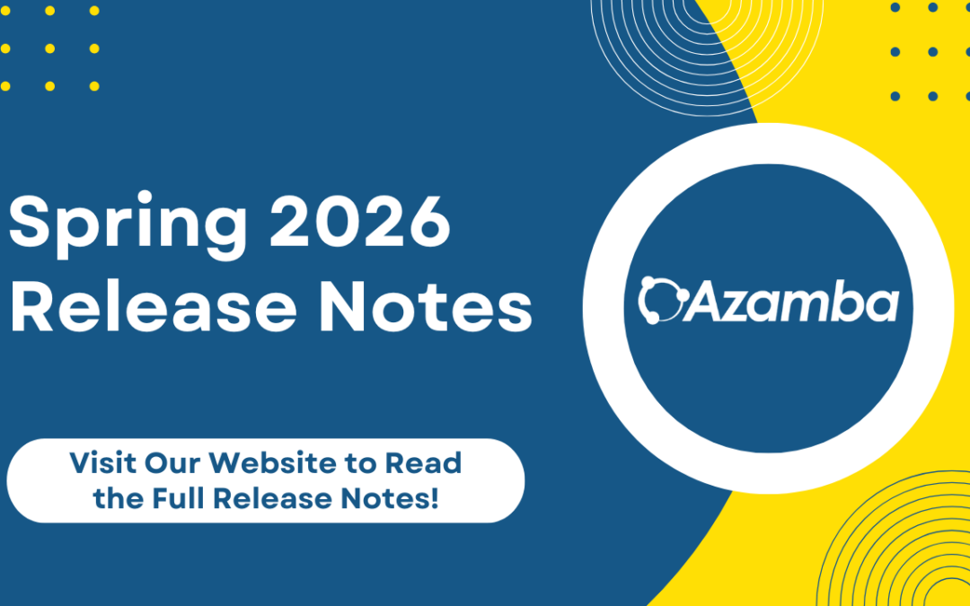 Azamba Spring Release Notes